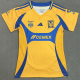 24-25 Tigres UANL Home Women Soccer Jersey (女)