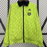 2024 Man Utd Black & Green Double Sided Windbreaker (双面风衣)