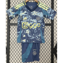 24-25 Ajax Away Kids Soccer Jersey