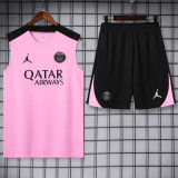 24-25 PSG Pink Tank top and shorts suit