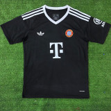 24-25 Bayern Black Goalkeeper Soccer Jersey