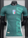 24-25 Italy Green Player Version Training shirts