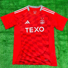 24-25 Aberdeen Home Fans Soccer Jersey