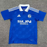 24-25 Schalke 04 Home Fans Soccer Jersey