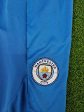 24-25 Man City Light blue Training Long Pants (Have Pocket)