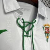 24-25 Cordoba White 70th Anniversary Edition Fans Soccer Jersey *科尔多瓦