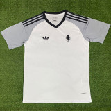 24-25 JUV White Grey Goalkeeper Soccer Jersey