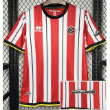 24-25 Sheffield United Home Fans Soccer Jersey