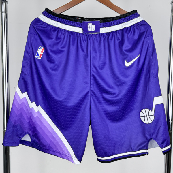 23-24 JAZZ Purple City Edition Top Quality NBA Pants