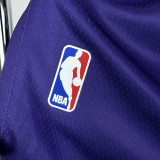 23-24 JAZZ Purple City Edition Top Quality NBA Pants