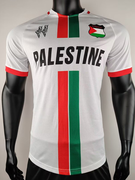 24-25 Palestina FC White Player Version Soccer Jersey