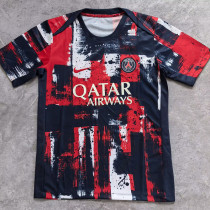 24-25 PSG Blue Red Training Shirts