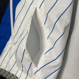 24-25 Porto Blue & White Double Sided Windbreaker (双面风衣)