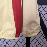 24-25 Spain Red & Yellow Double Sided Windbreaker (双面风衣)