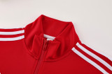 24-25 Man Utd Red Jacket Tracksuit #01