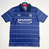 1999-2000 Man Utd Away Retro Soccer Jersey