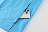 24-25 Man City Light blue Hoodie Jacket Tracksuit #01
