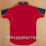 2000 Spain Home Retro Soccer Jersey