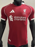 25-26 LIV Red Player Version Soccer Jersey