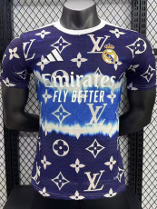 25-26 RMA Purple Blue Special Edition Player Version Training Shirts *L