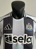 25-26 Newcastle Black White Player Version Soccer Jersey