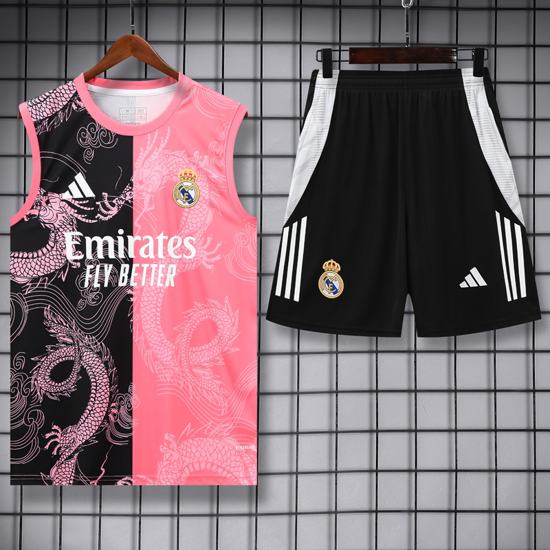 US$ 25.00 - 25-26 RMA Black pink Tank top and shorts suit - www.spfoot1.com