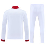 25-26 Bayern White Jacket Tracksuit