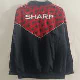 25-26 Man Utd Red Black Windbreaker