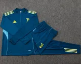 25-26 JUV Royal blue Half Pull Tracksuit #B2532(半拉链)