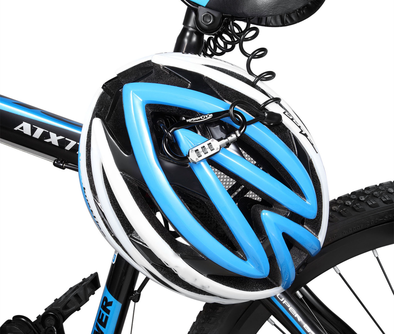 自転車 ヘルメット 鍵