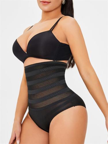 Soft Lace Design High Waist Breathable Body Shaper