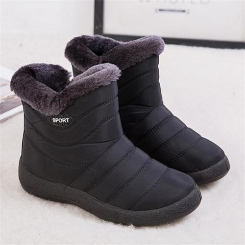 Ultra-Warm Side Zipper Fashion Waterproof Lightweight Snow Boots