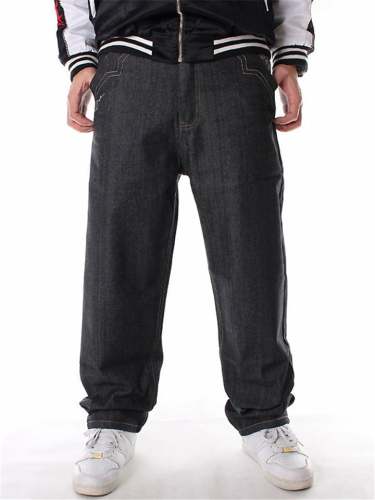 Casual Trendy Patchwork Design Solid Color Pants For Men