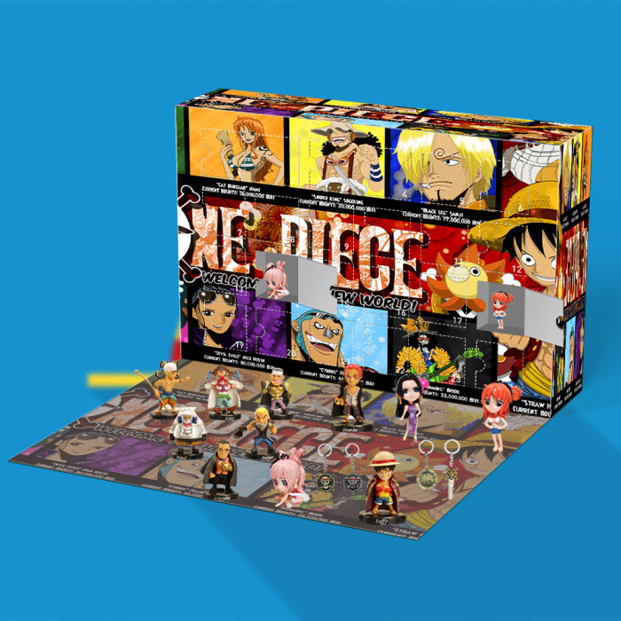 39 99 One Piece Advent Calendar The One With 24 Little Doors Www Wildatwood Com
