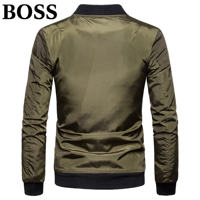 𝗕𝗢𝗦𝗦®New stand-up collar casual jacket