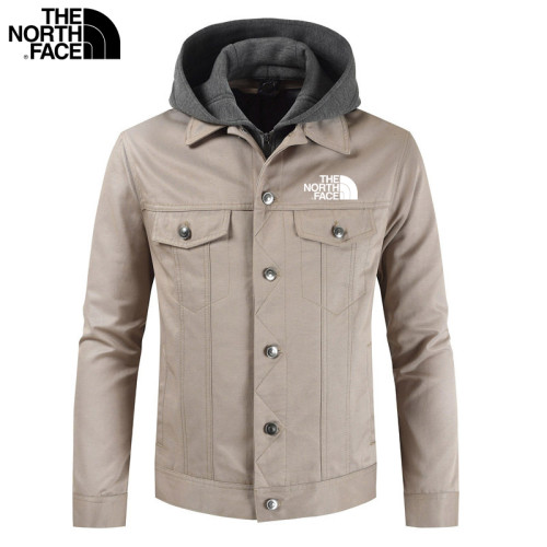 𝗧𝗵𝗲 𝗡𝗼𝗿𝘁𝗵 𝗙𝗮𝗰𝗲®Single-breasted casual jacket with detachable collar