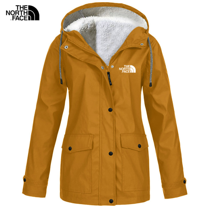 𝗧𝗵𝗲 𝗡𝗼𝗿𝘁𝗵 𝗙𝗮𝗰𝗲®Autumn And Winter Plus Fleece Jacket Outdoor Mountaineering Clothes Hooded Jacket