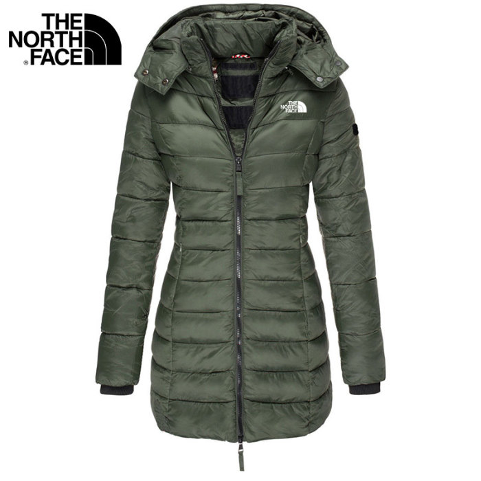 𝗧𝗵𝗲 𝗡𝗼𝗿𝘁𝗵 𝗙𝗮𝗰𝗲®Mid-Length Slim and Thick Down Jacket Warm Down Jacket