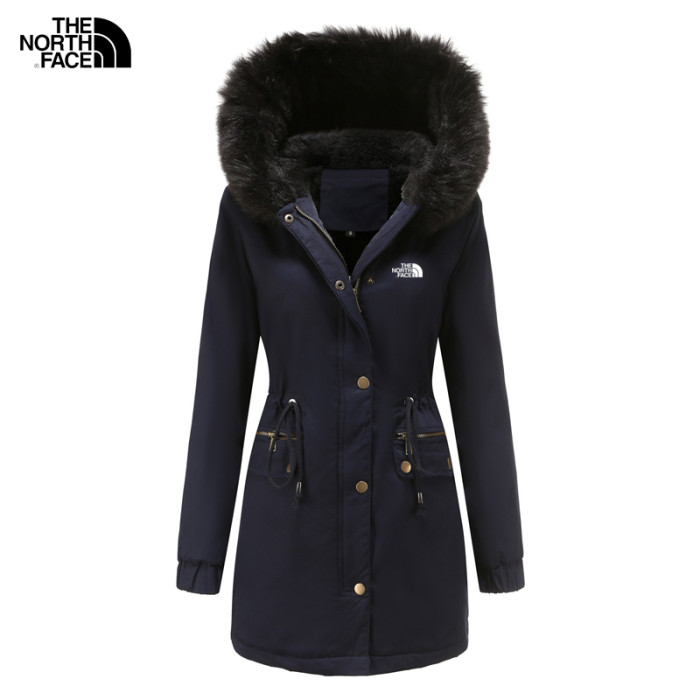 𝗧𝗵𝗲 𝗡𝗼𝗿𝘁𝗵 𝗙𝗮𝗰𝗲®Hooded Warm Coat With Fur Collar Loose Cotton