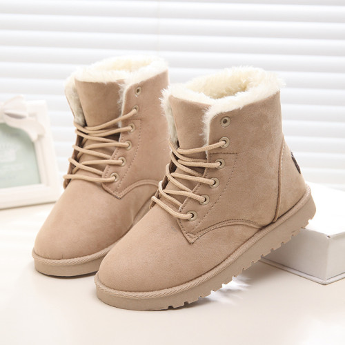 𝗨𝗚𝗚® Warm Winter Fur Inside Ankle Snow Boots