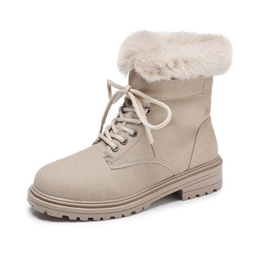 𝗨𝗚𝗚®Rabbit fur padded women's snow boots cotton shoes