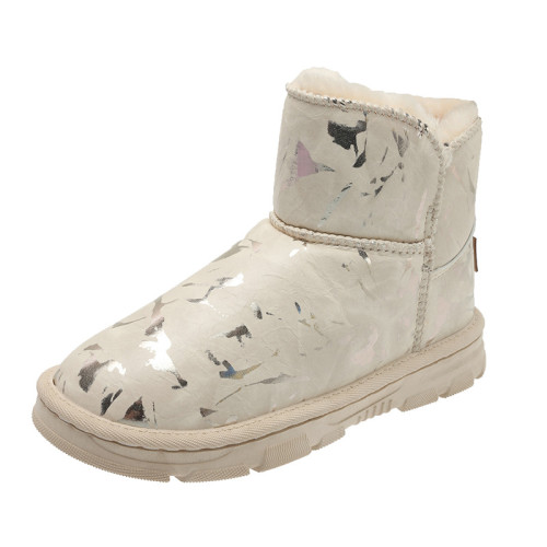 𝗨𝗚𝗚®New fashion graffiti snow boots cotton shoes