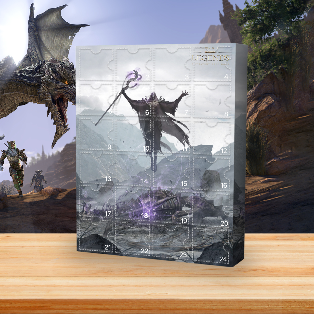 2021 Advent Calendar The Elder Scrolls There Are 24 Gifts Inside