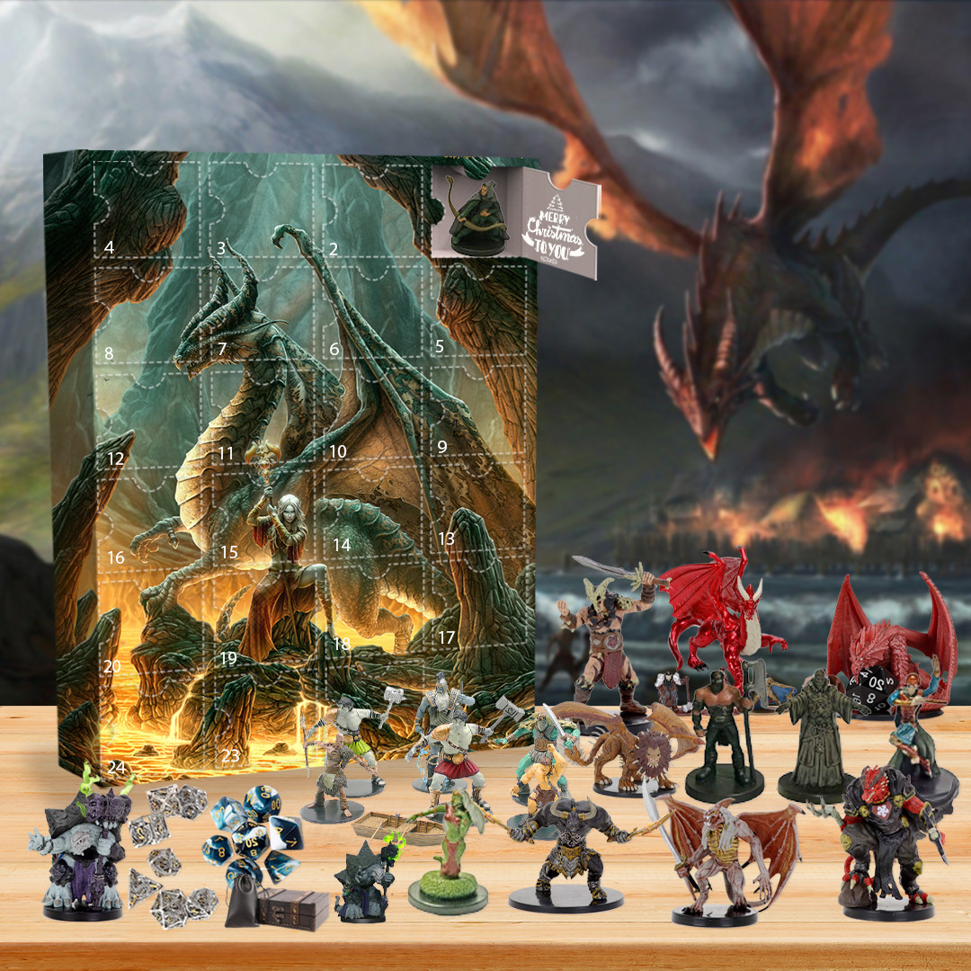 US$ 39 99 Dungeons Dragons Advent Calendar🎁24 Gifts Are In It www