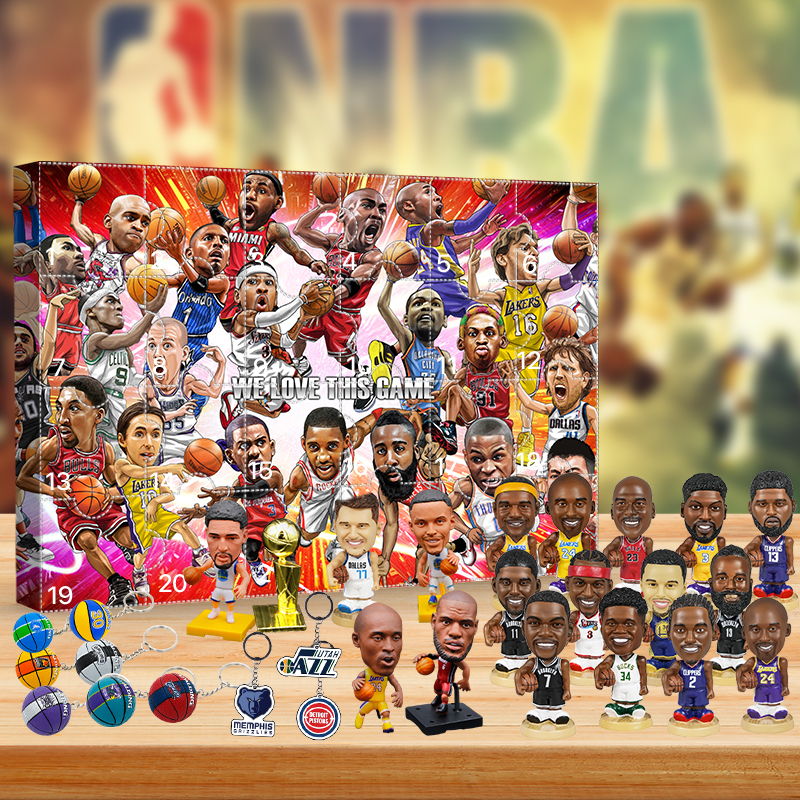 2022 NBA Advent Calendar🎁24 Gifts Are In It