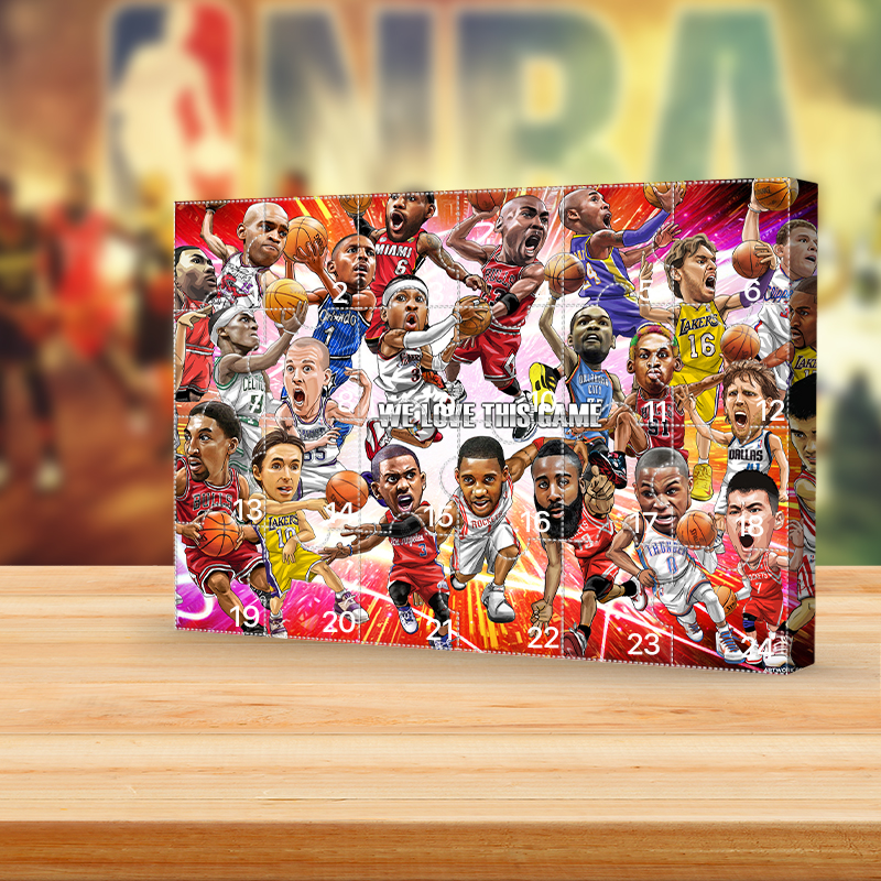 2023 NBA Advent Calendar 24 Gifts Are In It