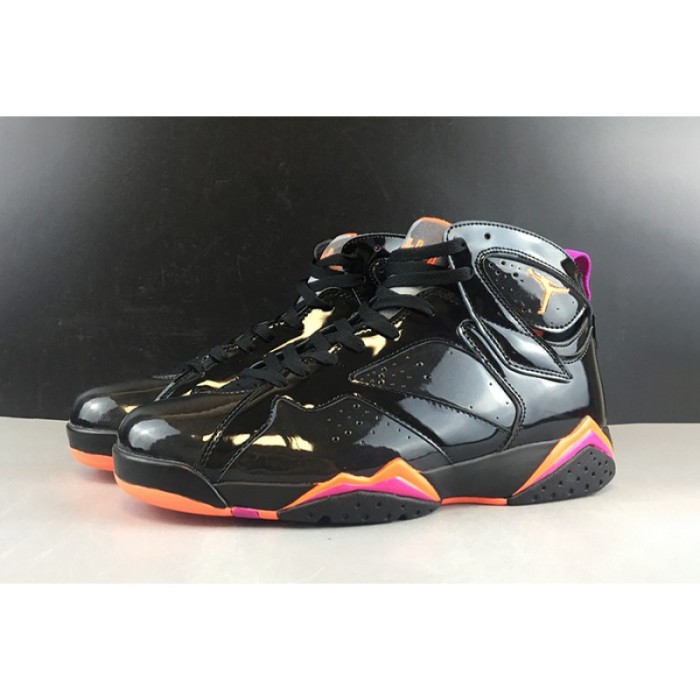 Air Jordan 7 WMNS Black Patent Leather 313358-006