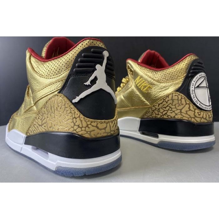 Air Jordan 3 Retro Luxury Gold AJ3-933512