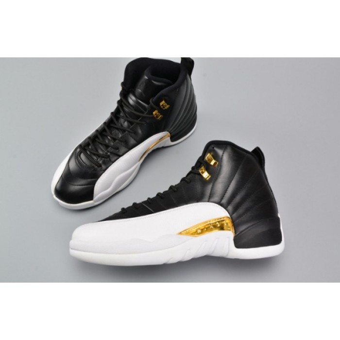 AIR JORDAN 12 RETRO  WINGS  black/ metallic gold-white mens 848692-033