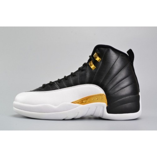 AIR JORDAN 12 RETRO  WINGS  black/ metallic gold-white mens 848692-033